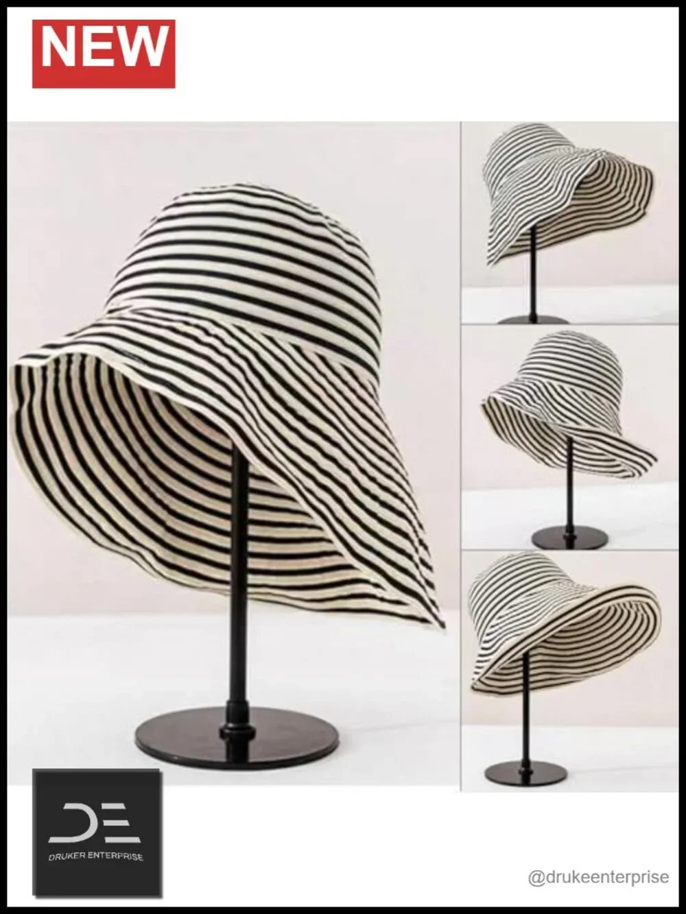 Womens UPF 50+ Kettle Brim Sun Hat Floppy Packable Beach Hat